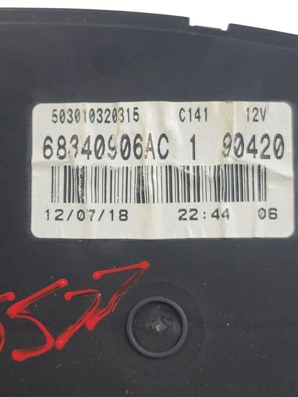 Speedometer Cluster US Market 120 MPH Fits 18-20 PROMASTER 1500 VAN 67