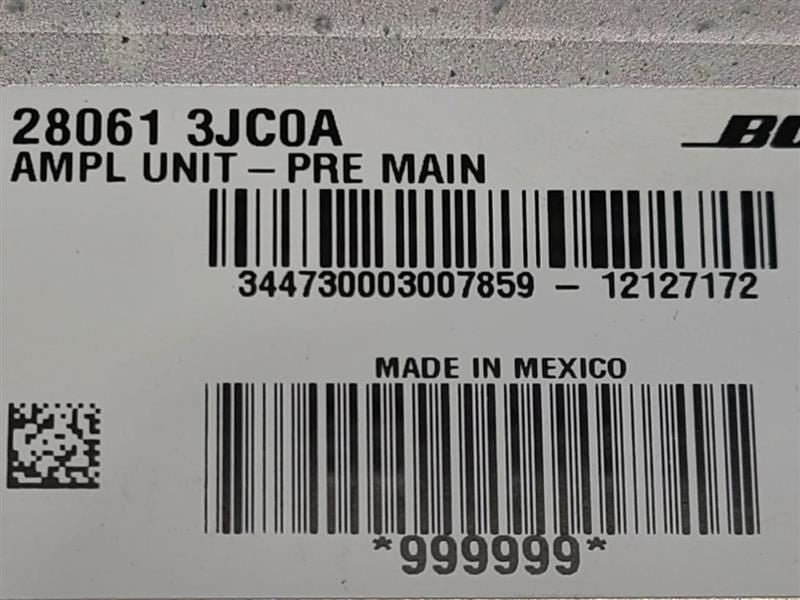 Audio Equipment Radio Amp 3rd Row Seat Fits 14 INFINITI QX60 600792 28