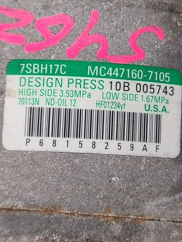 AC Compressor Fits 14-23 300 663033