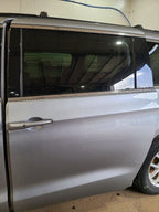 Driver Rear Side Door Movable Tempered Glass Fits 17-25 PACIFICA 67634