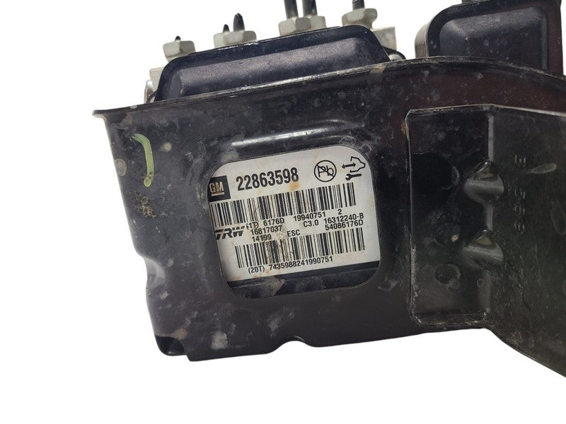 Anti-Lock Brake Part Assembly VIN 1 4th Digit Limited Fits 13-16 MALIB