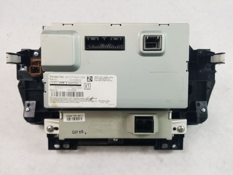 Info-GPS-TV Screen US Market Display Screen Base Upper Fits 16-17 ILX 