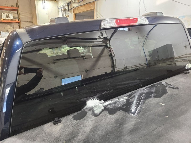 Back Glass Fixed Dark Gray Tint Fits 21-25 FORD F150 PICKUP 655341