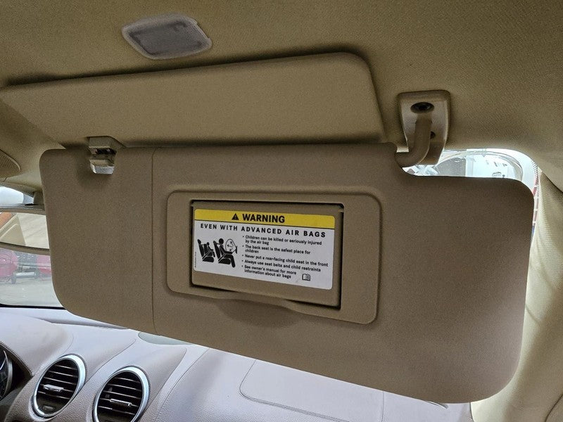 Passenger Sun Visor 164 Type GL450 Primary Fits 07-12 MERCEDES GL-CLAS