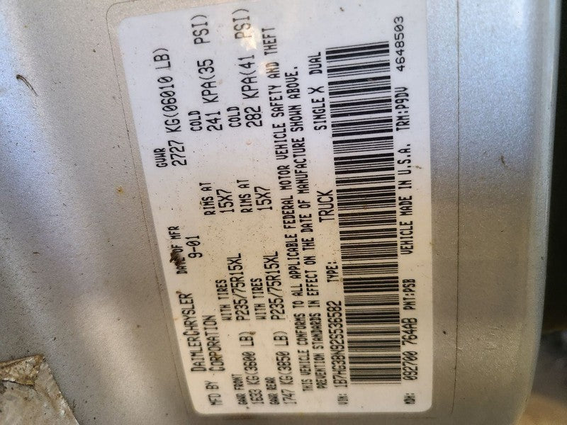 Rear Axle 4WD Hexagon Cover 12 Bolt 9.25" Ring Gear Fits 00-02 DAKOTA 