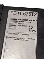 Chassis ECM Suspension TPMS Thru 8/31/07 Fits 04-08 MAZDA RX8 649322
