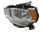 Driver Headlight Halogen Chrome Bezel Fits 19-24 DODGE 2500 PICKUP 597