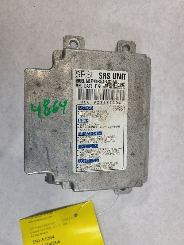 Chassis ECM  Center Dash Fits 09-11 PILOT 609873