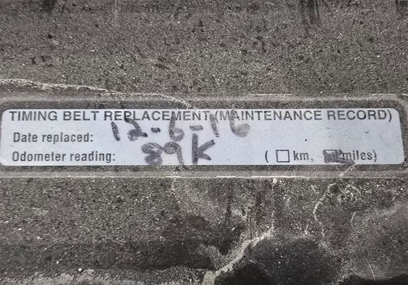 TUNDRA    2007 Seat Belt Rear 608258