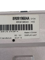 Info-GPS-TV Screen VIN Fp 7th And 8th Digit Fits 13-17 AUDI Q5 600786