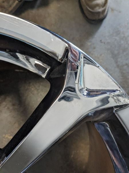 Wheel 19x10 Rear 5 Spoke Chrome Opt QX3 Fits 11-13 CORVETTE 583321