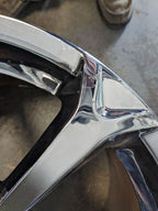 Wheel 19x10 Rear 5 Spoke Chrome Opt QX3 Fits 11-13 CORVETTE 583321