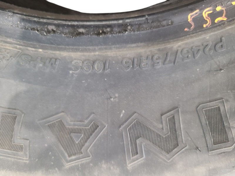 4 Used Tires  245 75 16 FIRESTONE DEST AT2 80%  667326