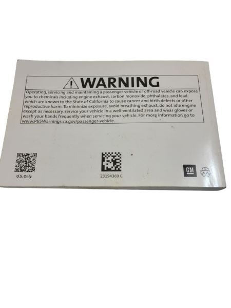 TERRAIN   2018 Owners Manual 581723
