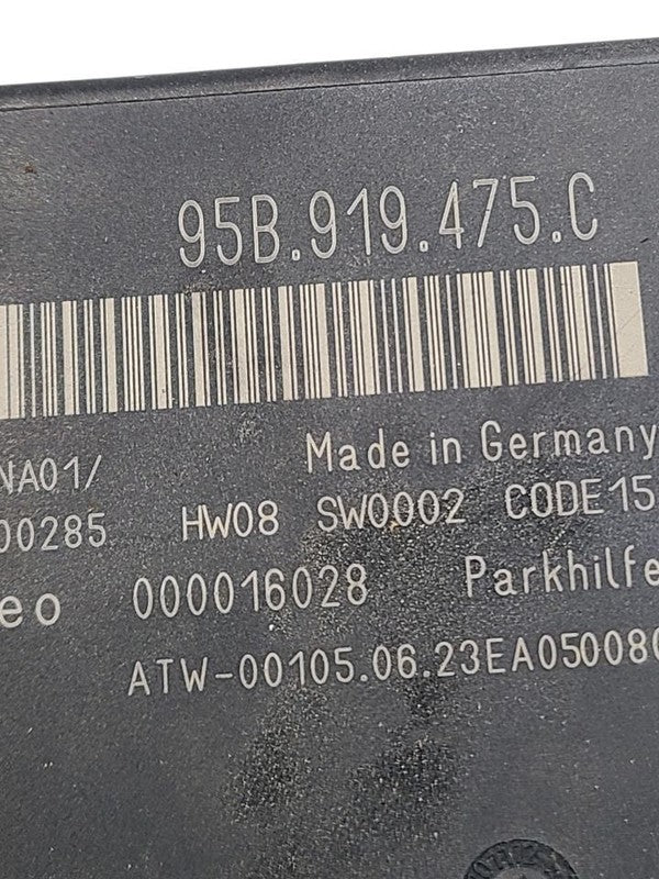 Chassis ECM Driver Park Assist Fits 15-16 PORSCHE MACAN 661513