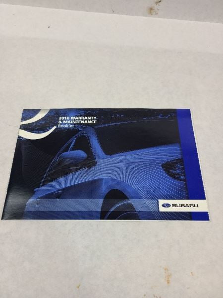 IMPREZA   2010 Owners Manual 550119