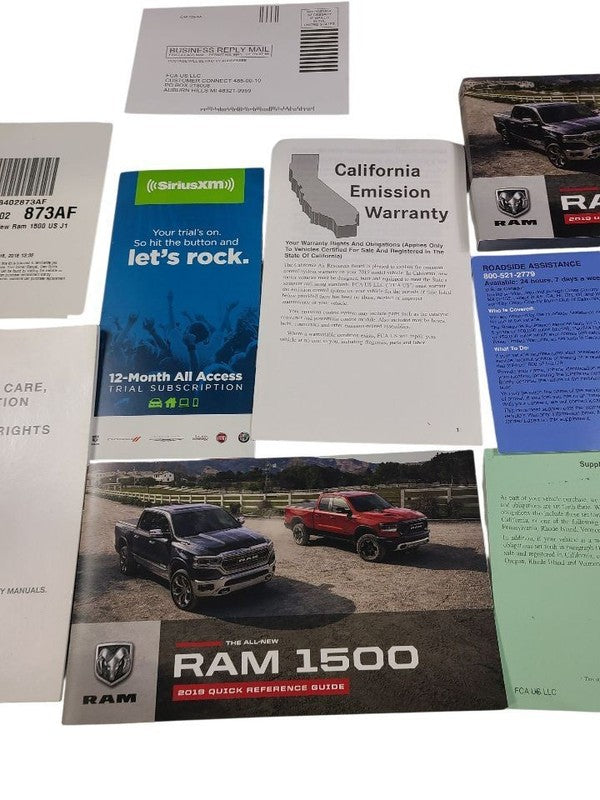 RAM15NEW  2019 Owners Manual 649660