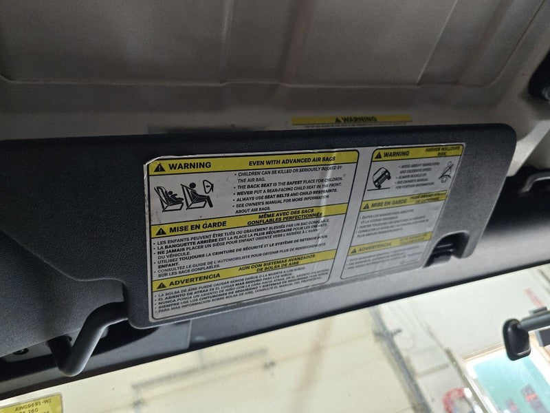 Driver Left Sun Visor Fits 07-09 WRANGLER 648187