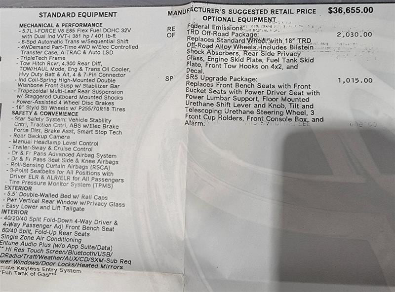 TUNDRA    2014 Owners Manual 348134