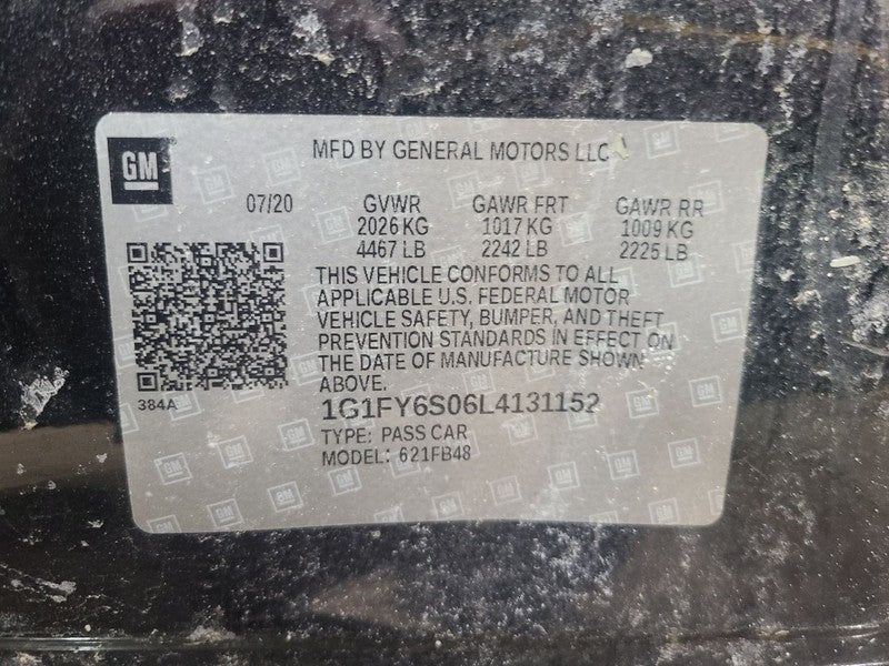 Driver Left Fender Fits 17-21 BOLT 652733