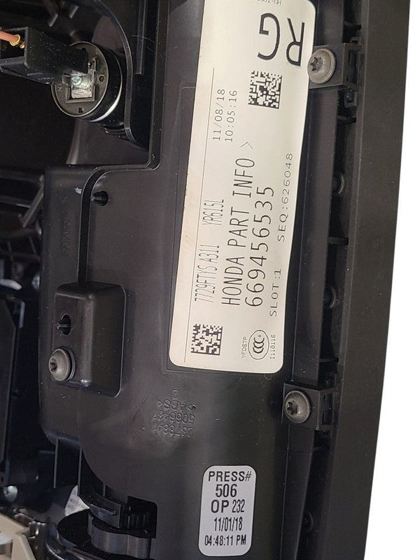 Console Front Floor Fits 16-20 MDX 678900