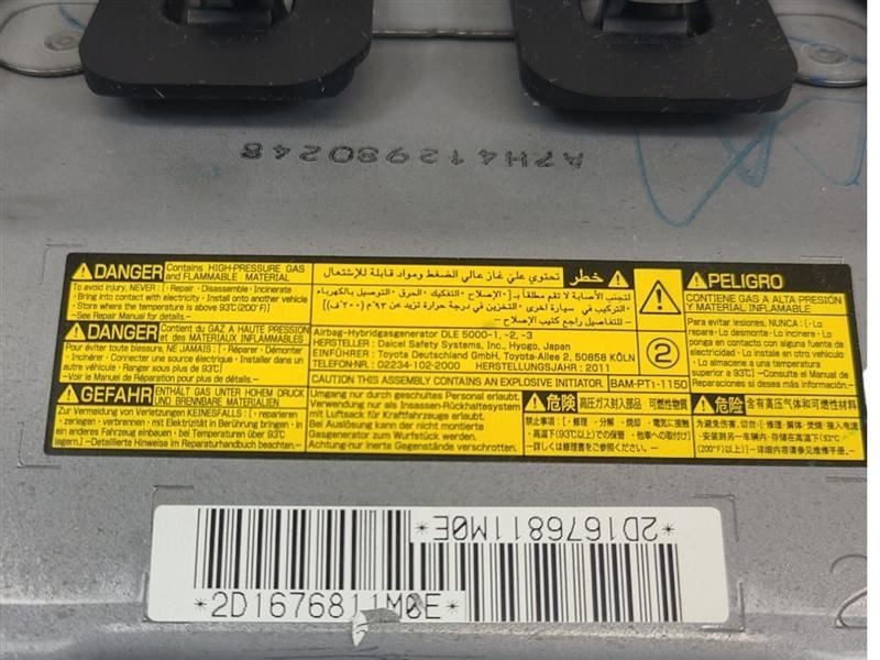Passenger Right Air Bag Passenger Knee Fits 11-17 LEXUS CT200H 594834