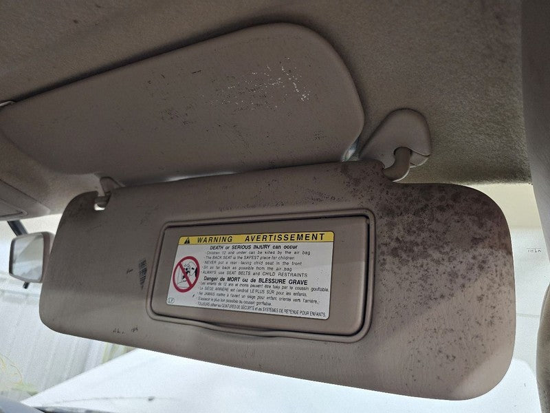 Passenger Sun Visor Illuminated Primary Fits 98-02 LAND CRUISER 632049