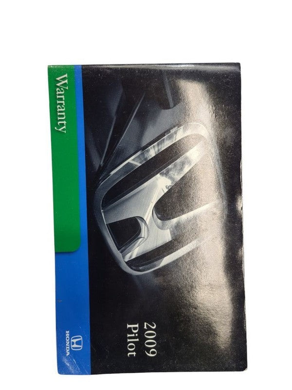 PILOT     2009 Owners Manual 611063
