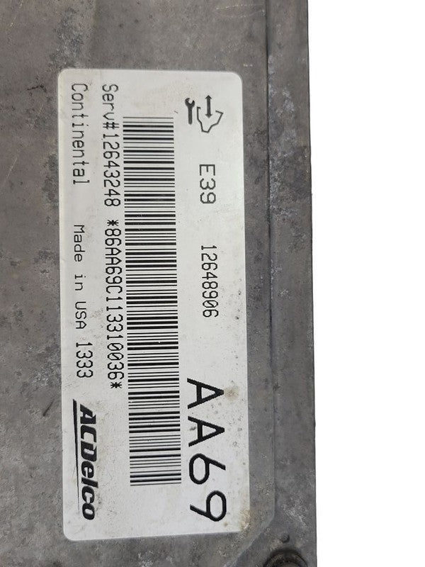Engine ECM Electronic Control Module 3.6L ID 12616889 Fits 10-12 CTS 6
