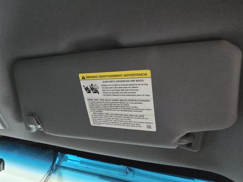 Passenger Sun Visor Crew Cab With Mirror Fits 11-14 FORD F150 PICKUP 5