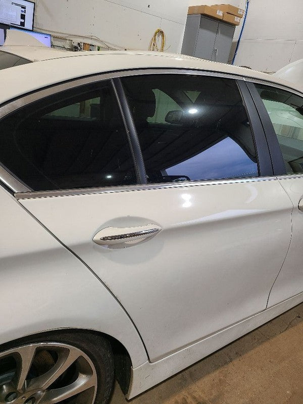 Passenger Rear Side Door Electric Green Tint Fits 11-16 BMW 528i 67452