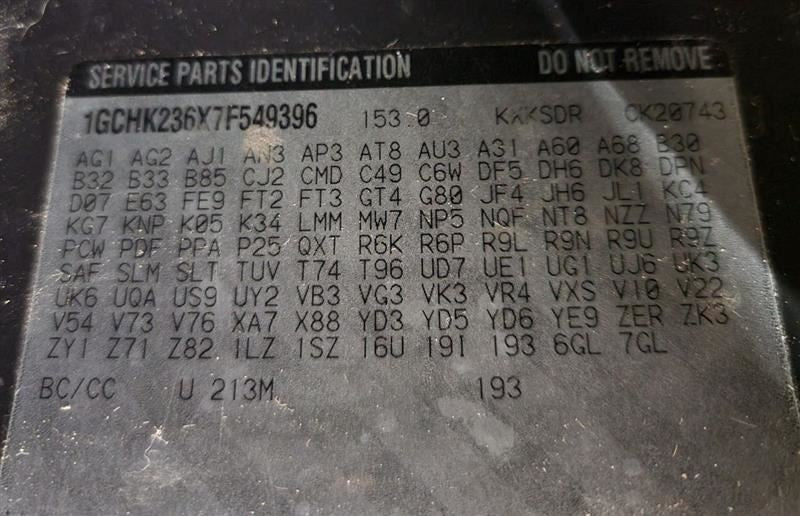 Audio Equipment Radio Opt U3U ID 20862568 Fits 09 TAHOE 281798 2086256