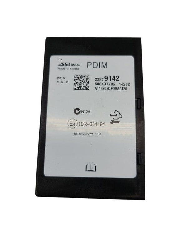 Chassis ECM Information-gps-tv Right Hand Side Of Dash Fits 12-17 VERA