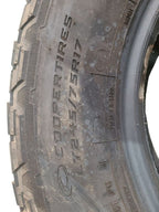 1 Used Tire   245 75 17 Cooper 9/32  667191