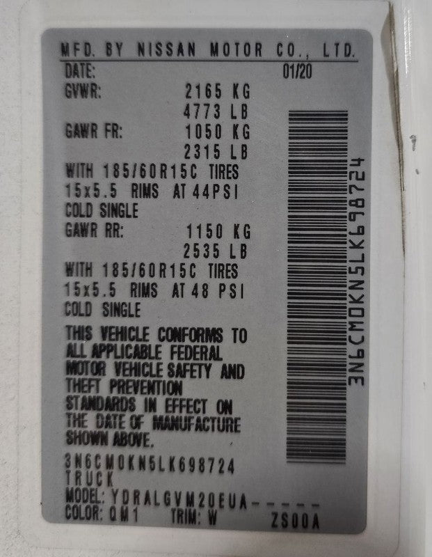 Engine ECM Electronic Control Module MR20DE Fits 20-21 NV200 633907