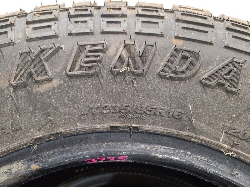 Set Of 4 Used Tires  235 85 16 KENDA A/T 90% 676221
