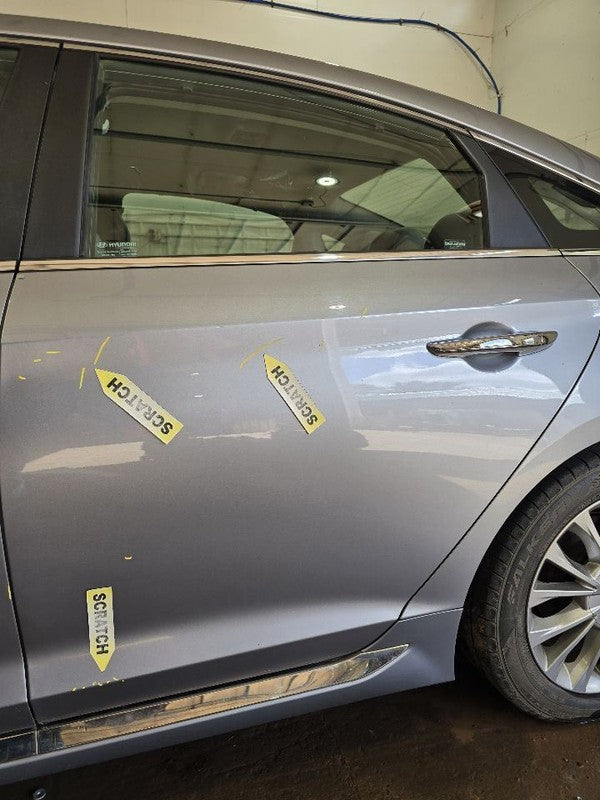 Driver Rear Side Door Electric US Built With Sunshade Fits 15-17 SONAT