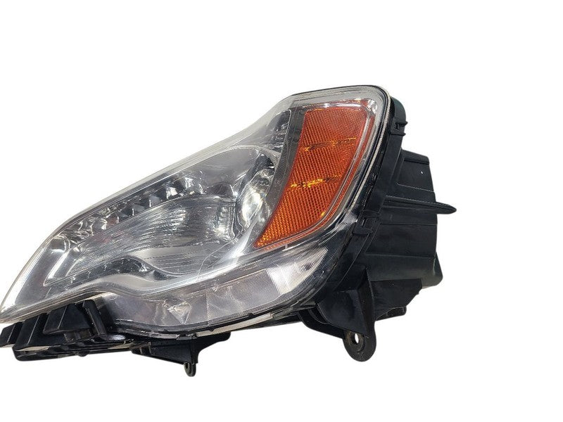 Driver Headlight Chrome Headlamp Bezels Halogen Fits 11-14 300 654516
