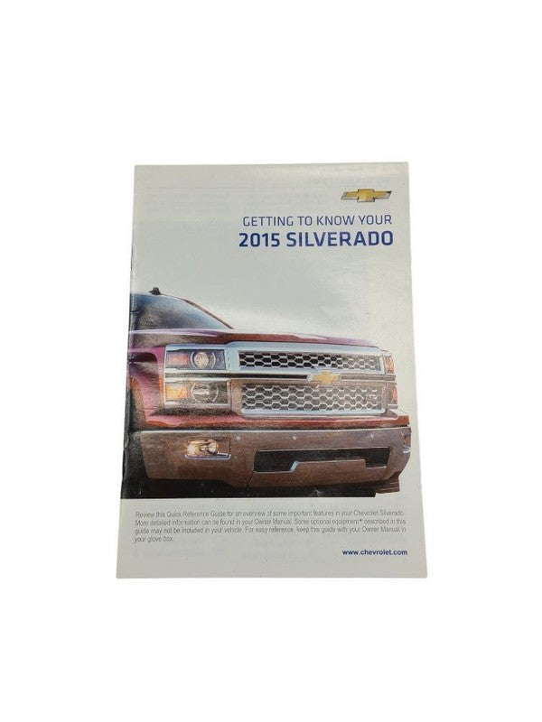 SILVRDO25 2015 Owners Manual 615003