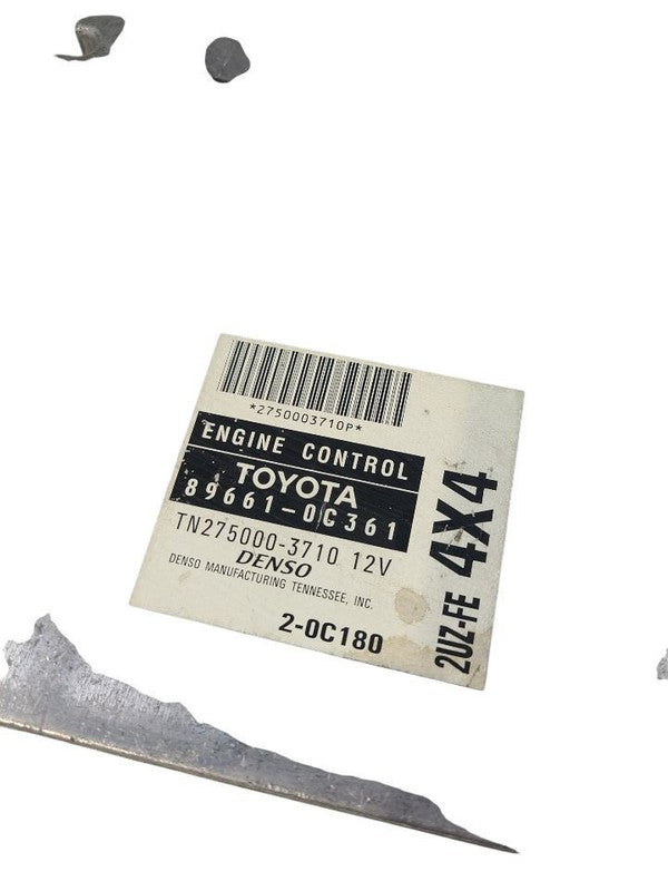Engine ECM Electronic Control Module Center Dash 4WD Fits 01-02 TUNDRA