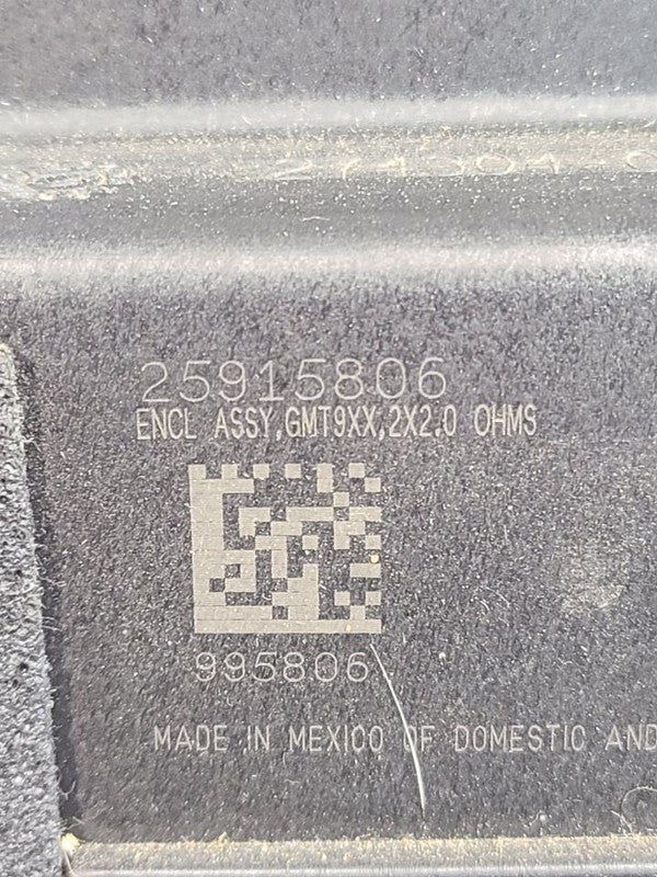Speaker Bose Subwoofer Fits 2011 SILVERADO 2500 610469