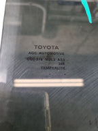 Passenger Right Rear Door Glass Fits 08-13 HIGHLANDER 603129