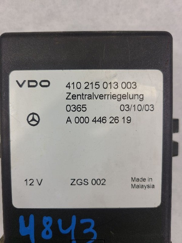 Chassis ECM Theft-locking Central Locking Fits 04-06 SPRINTER 2500 607