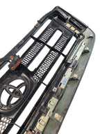 Grille Crew Cab 4 Door Base Chrome Black Insert Fits 10-13 TUNDRA 6725