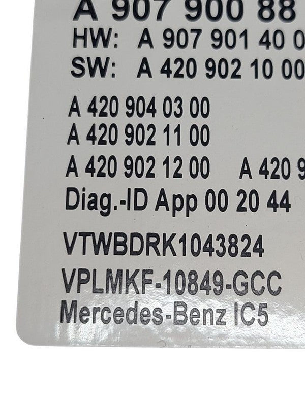 Audio Equipment Radio Receiver Fits 19-22 MERCEDES SPRINTER 1500 67228