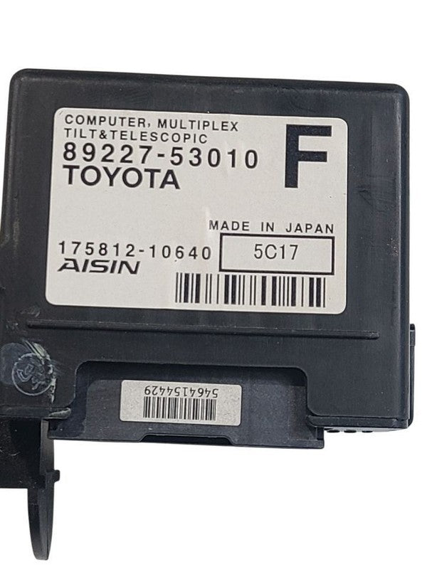 Chassis ECM Tilt And Telescopic Memory Fits 14-20 LEXUS IS350 665346 8