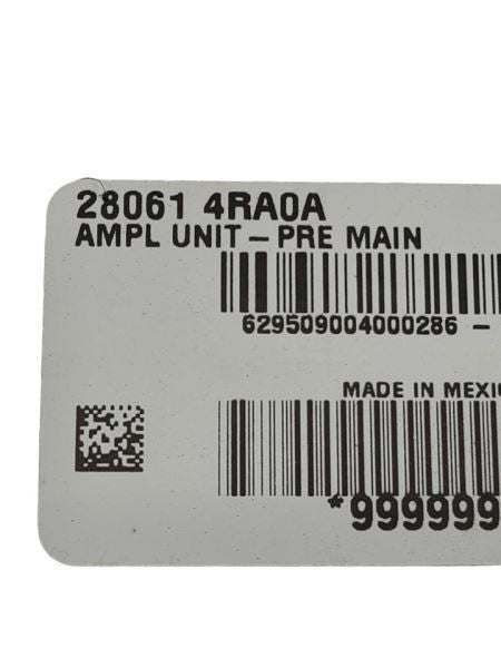 Audio Equipment Radio Amp Center Pkg Deck Fits 16-18 MAXIMA 599867 280