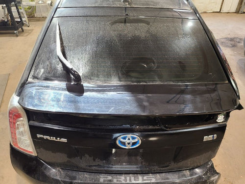 Back Glass Prius VIN Du 7th And 8th Digit Upper Fits 10-15 PRIUS 65105