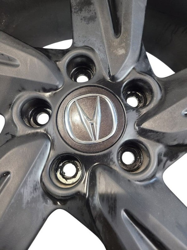 Wheel 19x8 Alloy 5 Twisted Spoke Painted Black Fits 23-26 INTEGRA 6713