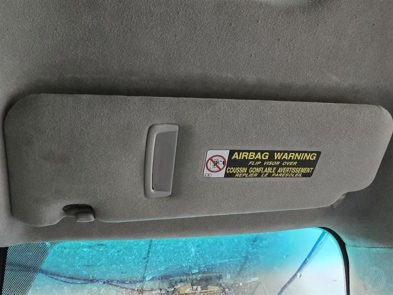 Passenger Sun Visor Illuminated Fits 07-09 LEXUS LS460 606228